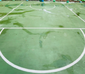 重慶國小球場清洗